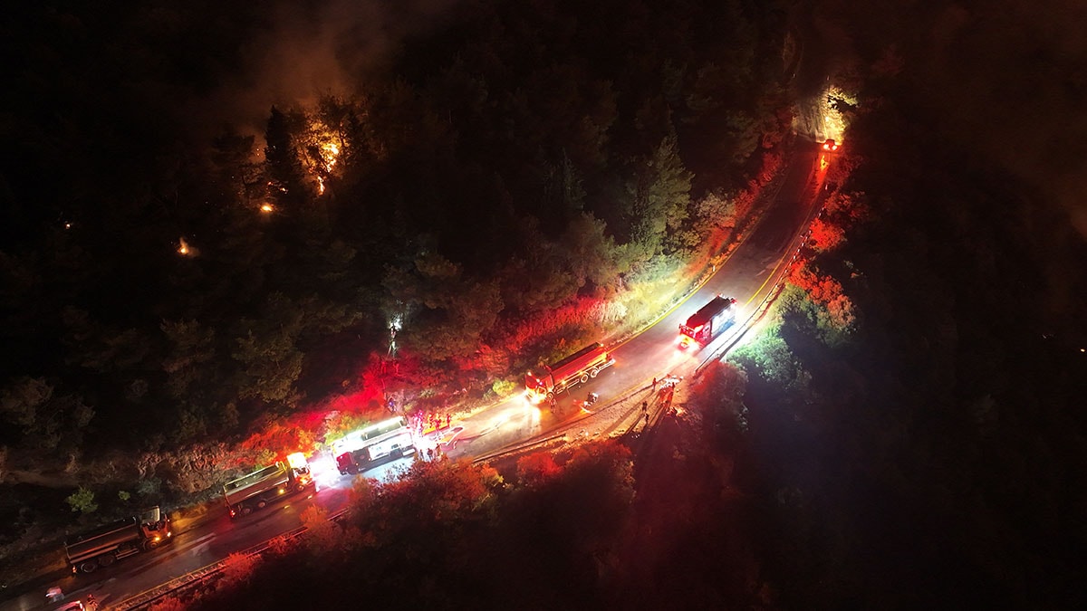 Yangın felaketi: İzmir'den acı kareler