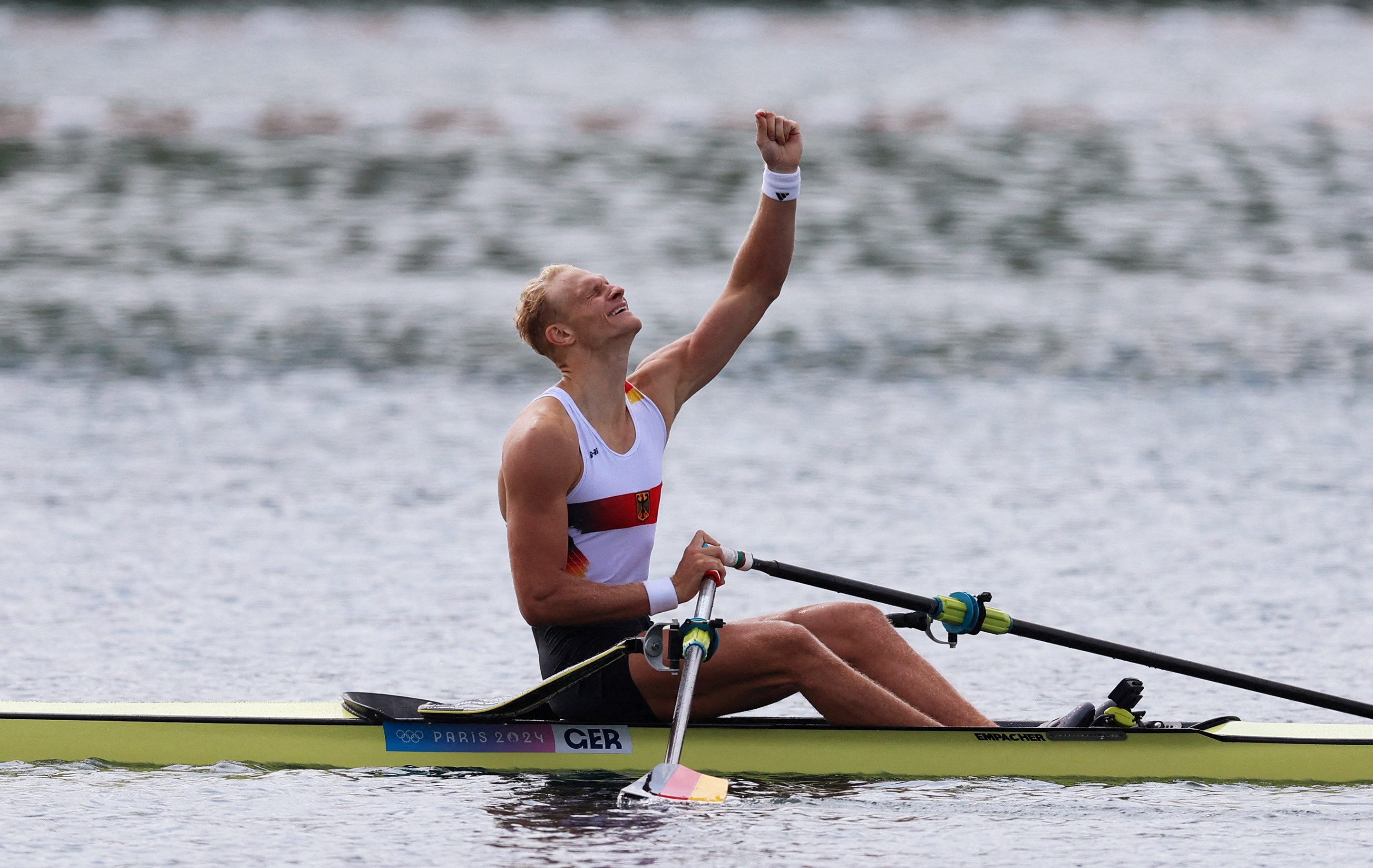 Paris 2024 Olimpiyat Oyunları'nda erkekler tekli kürekte altın madalya Oliver Zeidler'in