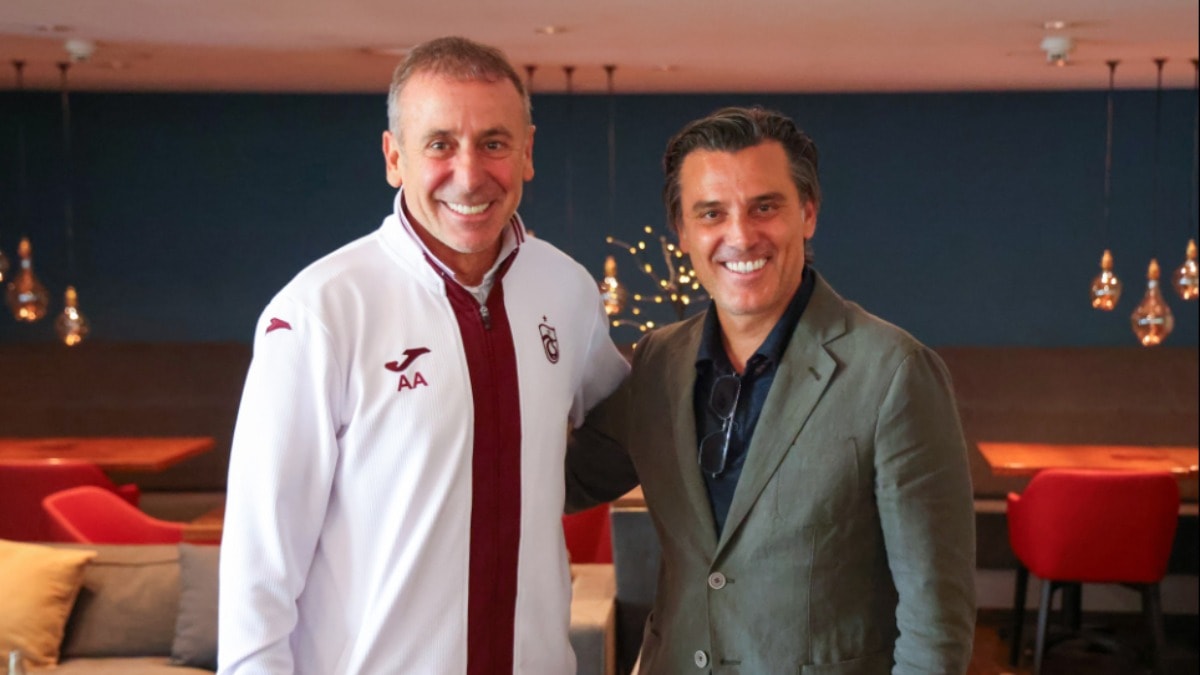 Vincenzo Montella'dan Trabzonspor'a İsviçre'de ziyaret