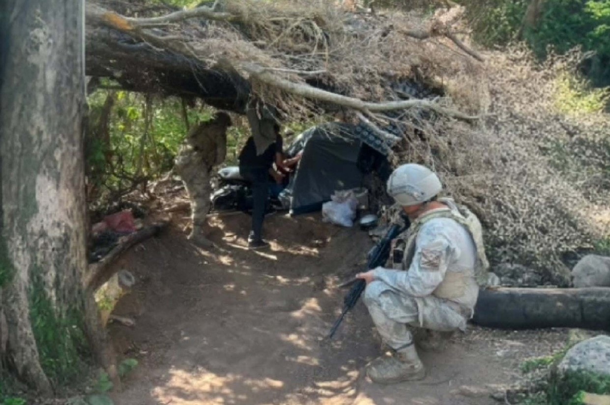 Ormanda 'uyuşturucu kampı' kurmuşlar