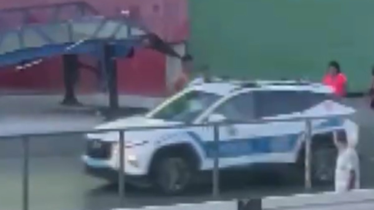 Yumruk, sopa ve tekmelerle kadını darp etmişlerdi: Polis aracı teğet geçmiş