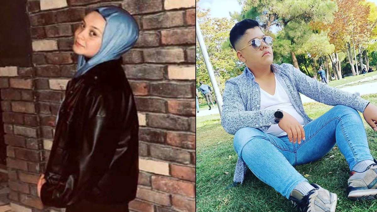 Araç ağaca çarptı, Ayşegül ve Emir can verdi