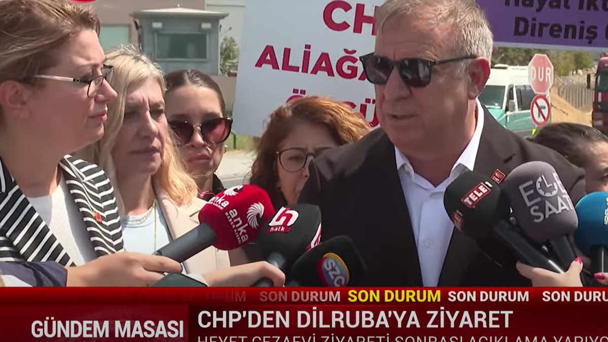 CHP'den Dilruba'ya ziyaret