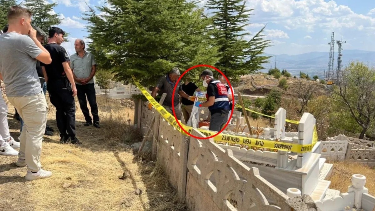Elazığ'da mezarlıkta bebek cesedi bulundu