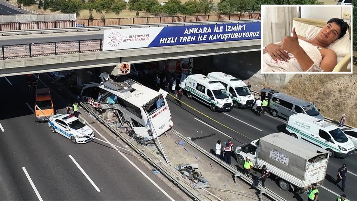 Otobüs kazasında yaralanan yolcu: "İçime doğmuştu"