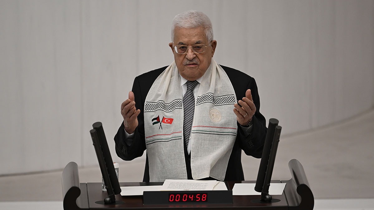 Filistin Devlet Başkanı Mahmud Abbas TBMM'de: Mücadelemiz zaferle taçlanacak