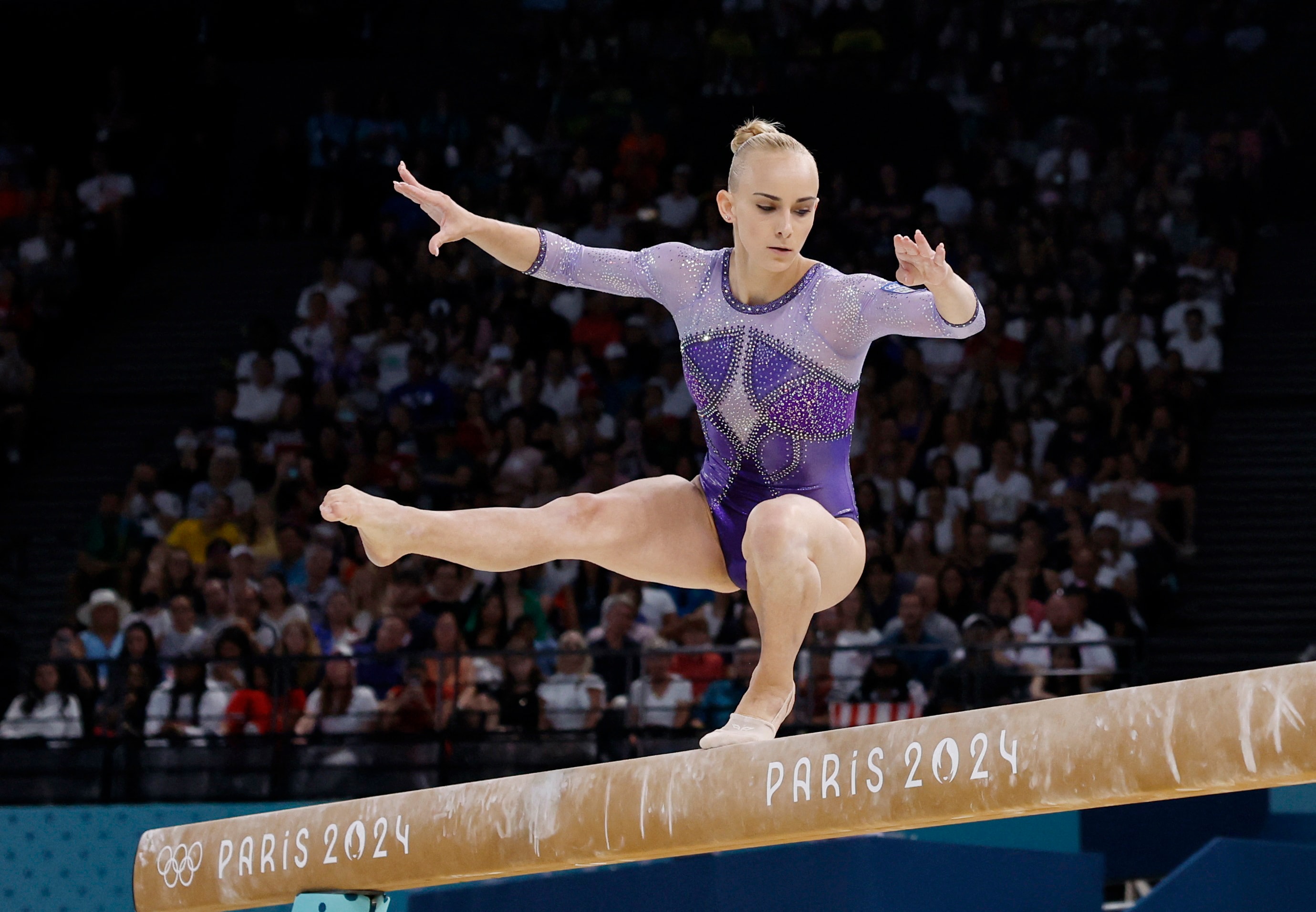 Paris'te altın madalya Alice D'amato'nun