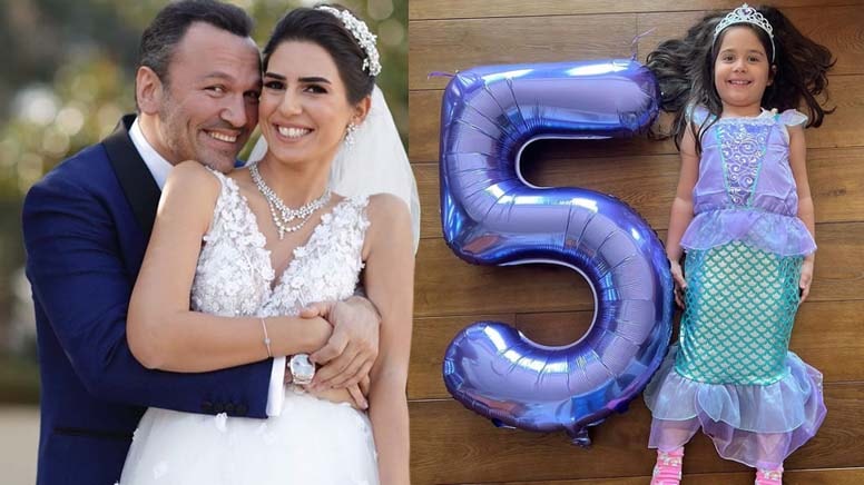 Ali Sunal'ın kızı Narin 5 yaşına bastı