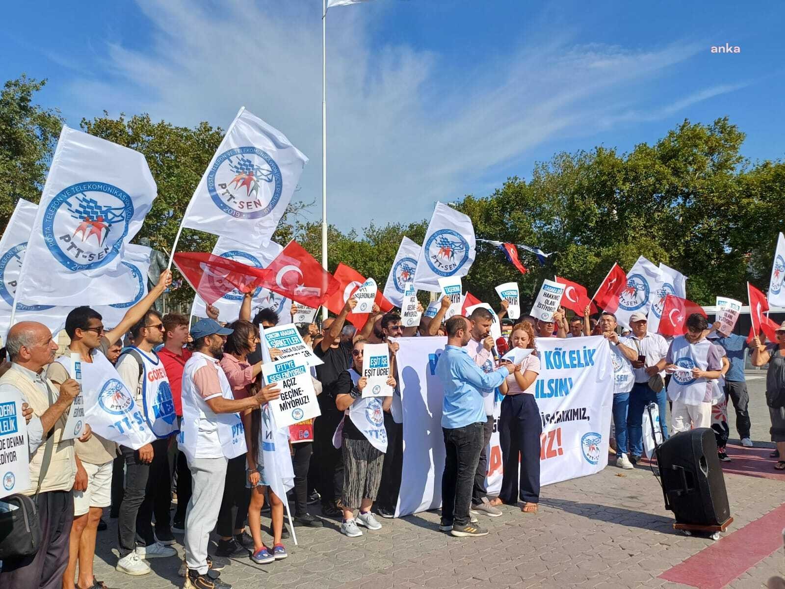 PTT taşeron işçileri: Köle gibi çalıştırılıyoruz