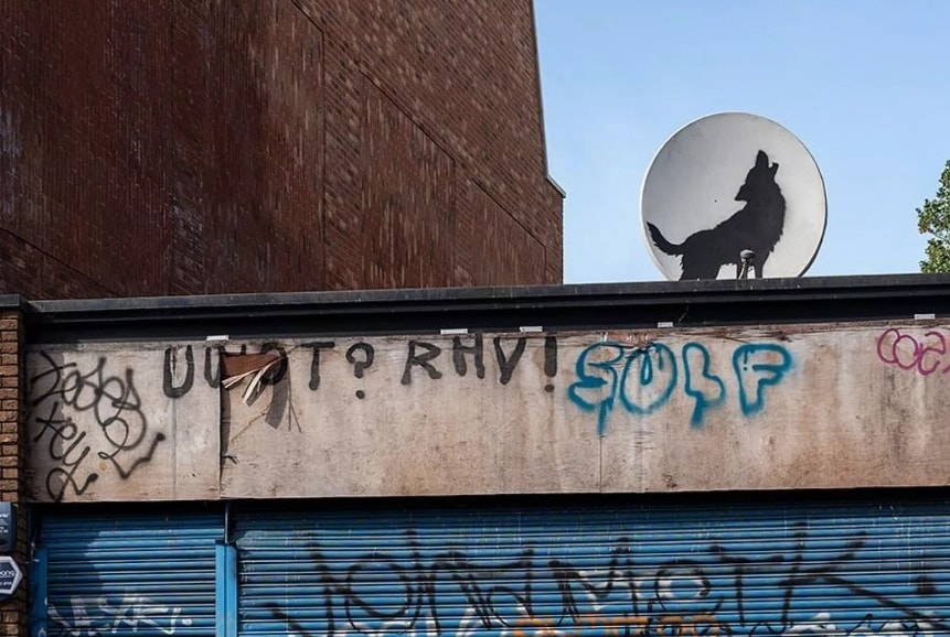 Banksy'nin son eseri çalındı