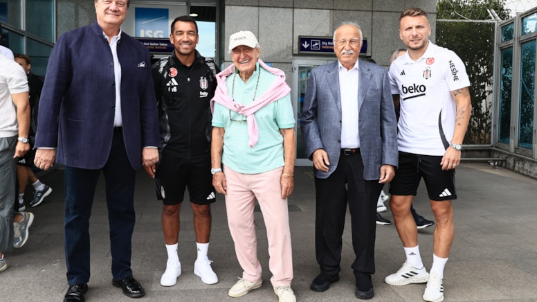 Beşiktaş'ı İsviçre'ye Rahmi Koç uğurladı
