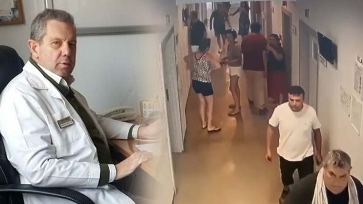 Doktorun kalp krizi geçirdiği arbedeyle ilgili görüntüler ortaya çıktı