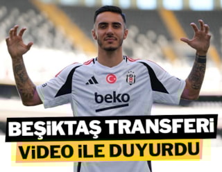Beşiktaş transferi video ile duyurdu