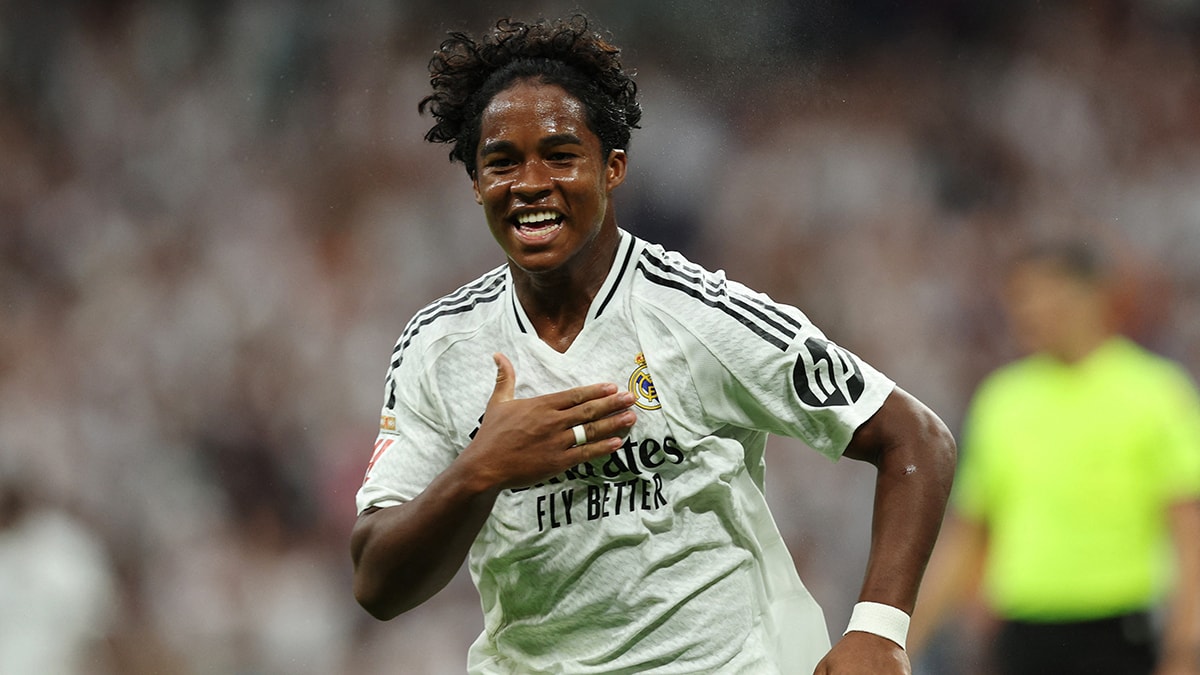 Endrick tarih yazdı: Real Madrid'de ilk maçında golle parladı