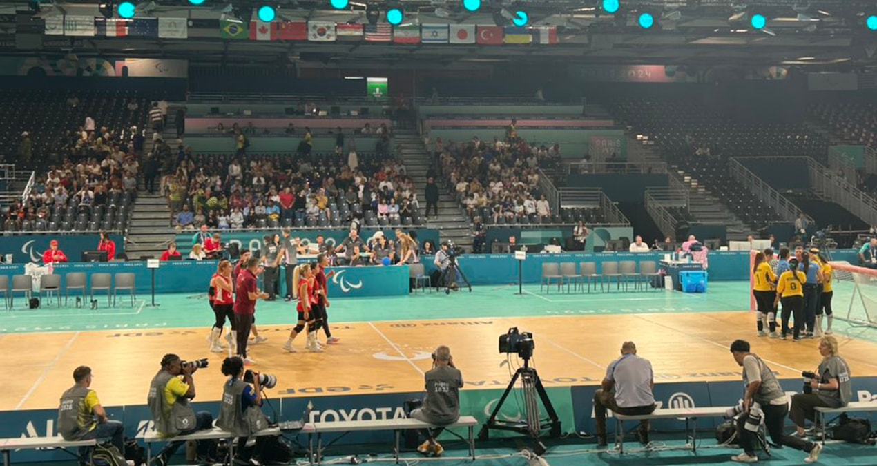 Golbol Kadın Milli Takımı, Paris 2024'te Brezilya ile berabere kaldı