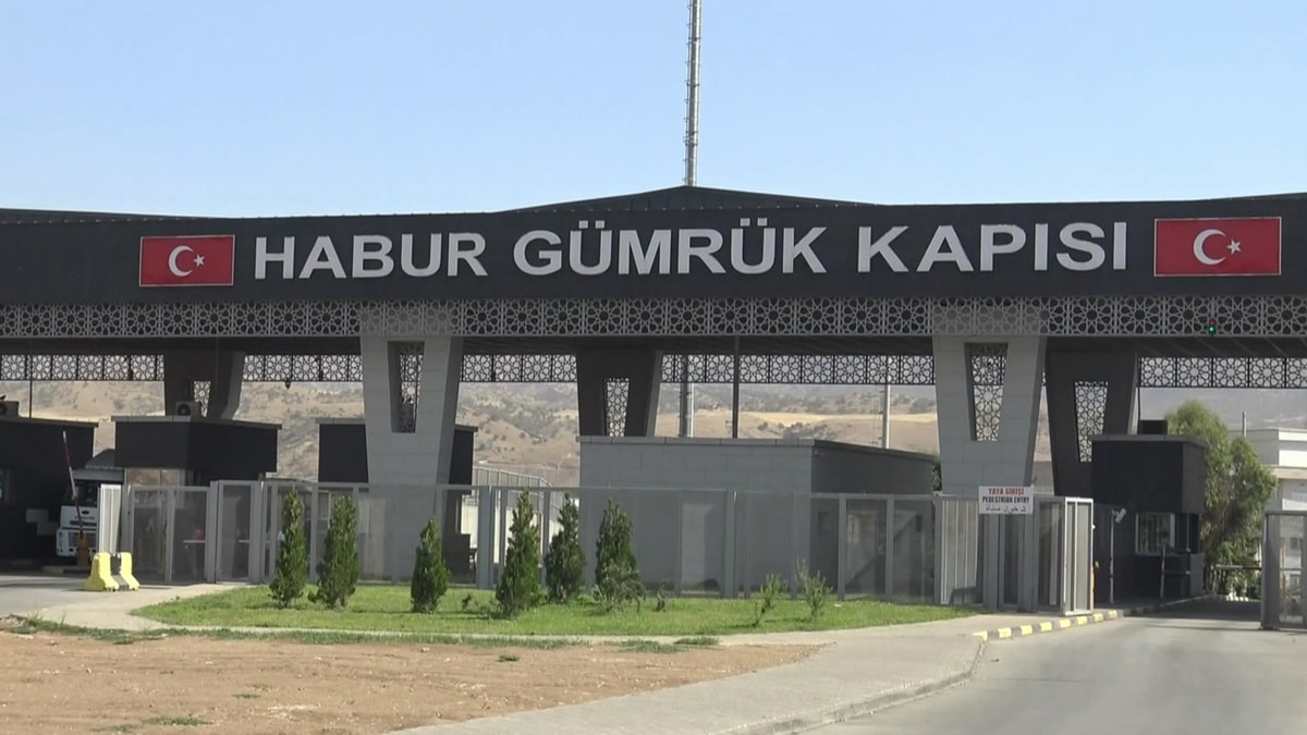 Habur Sınır Kapısı'nda gümrük muhafaza memurlarına saldırı