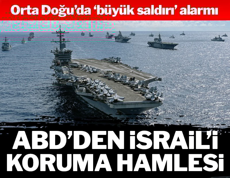 ABD, İsrail'i korumak için Orta Doğu'ya savaş uçakları ve gemiler gönderiyor