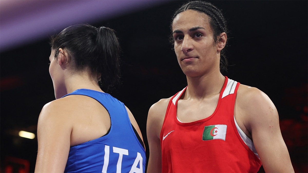 Paris Olimpiyatları'nda interseks sporcu tartışması: Imane Khelif'in 46. saniyedeki zaferi...