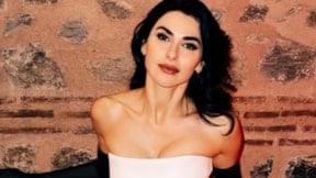 Nesrin Cavadzade partiye eşarpla katıldı