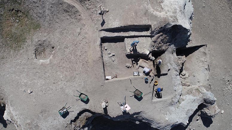 Pulur Höyük'te 7 bin yıl öncesine ulaşıldı