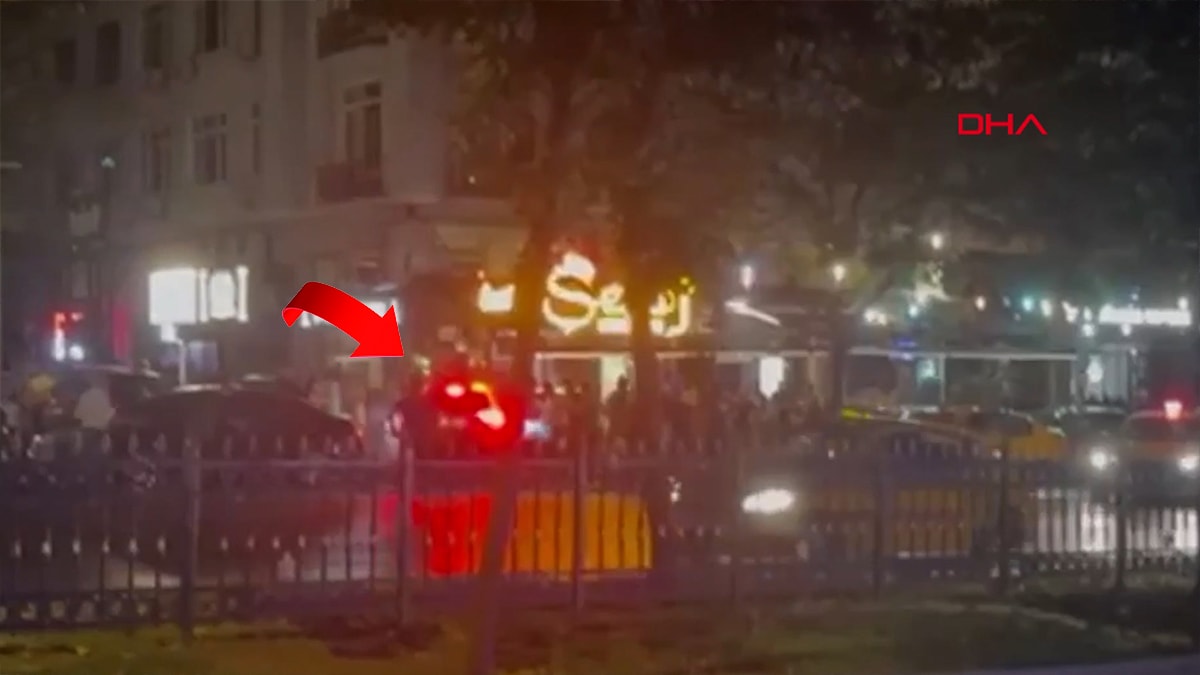 Gece kulübünde kavga: Kalabalığa ciple daldı