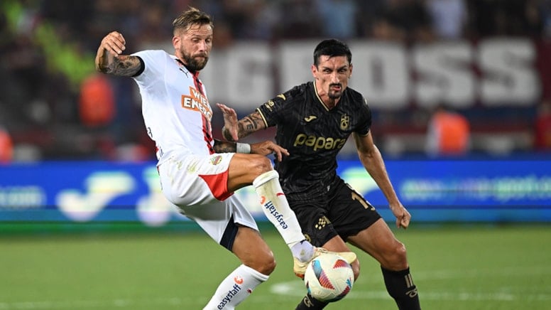 Trabzonspor Rapid Wien'e 1-0 mağlup oldu