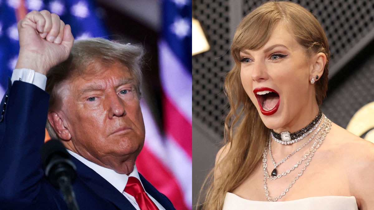 Trump "destekliyor" dedi, Taylor Swift reddetti