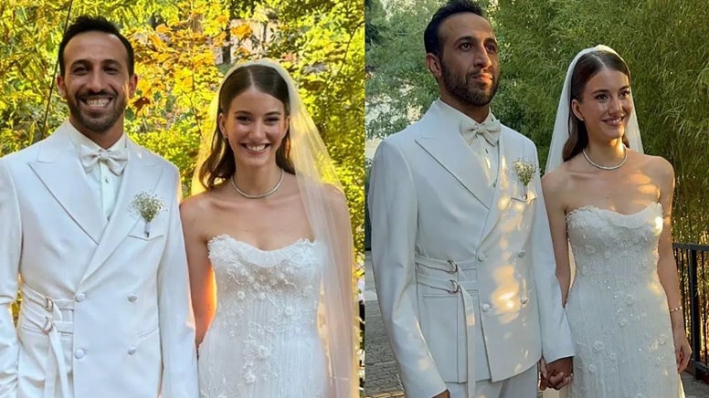 Yalı Çapkını dizisinin oyuncuları Beril Pozam ile Ersin Arıcı evlendi