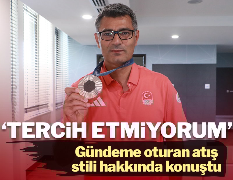 Yusuf Dikeç, gündem olan atış stili hakkında konuştu