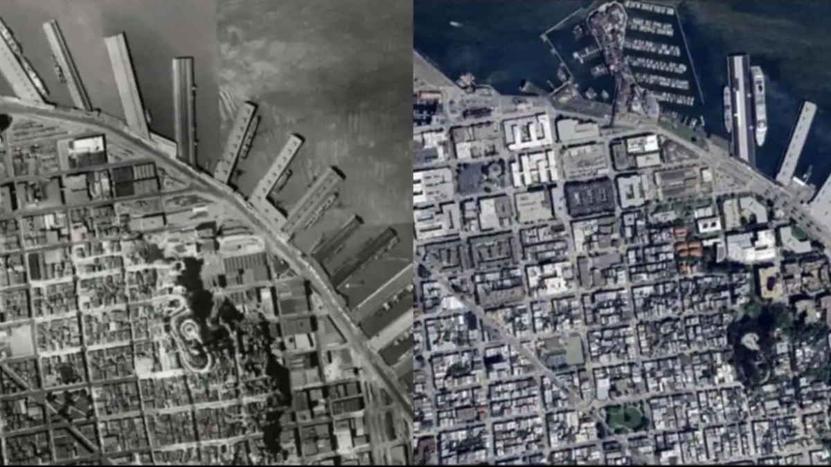 Google Earth ile zamanda yolculuk mümkün olacak: 80 yıl geriye götürecek