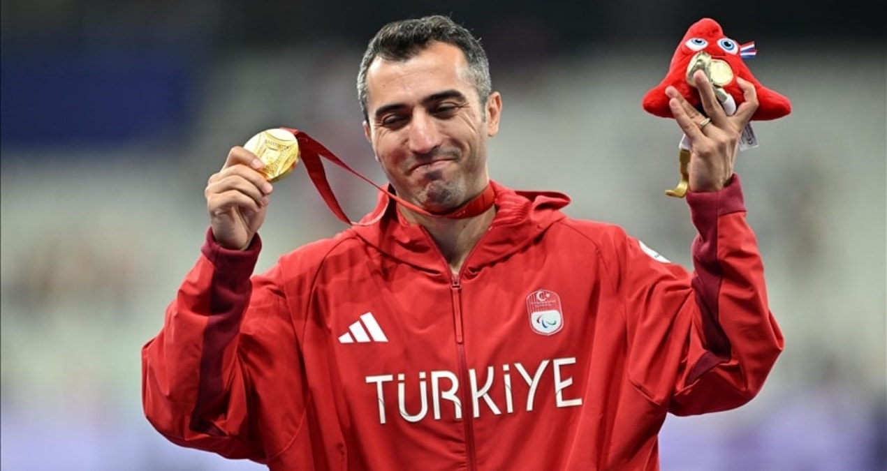 Paris'te pistte kazandığı altın madalya masada geri alındı