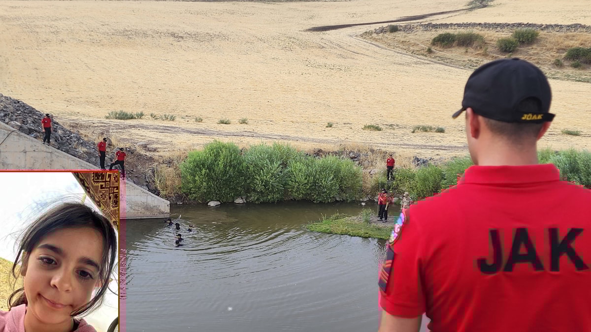 Narin’i arama çalışmaları derede yoğunlaştı: İz bulunamadı