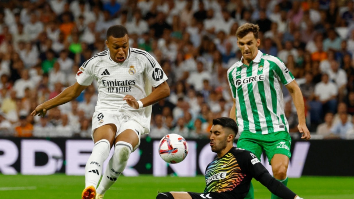 Real Madrid, Real Betis'i Mbappe ile geçti