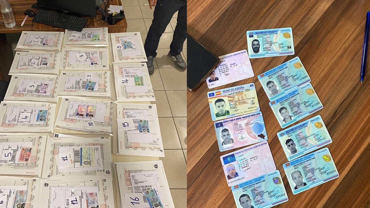 Sahte kimlikleri yurt dışına yolluyorlar