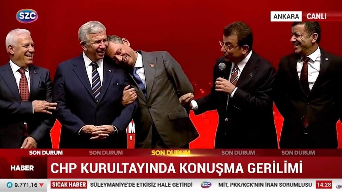 CHP kurultayında konuşma gerilimi...