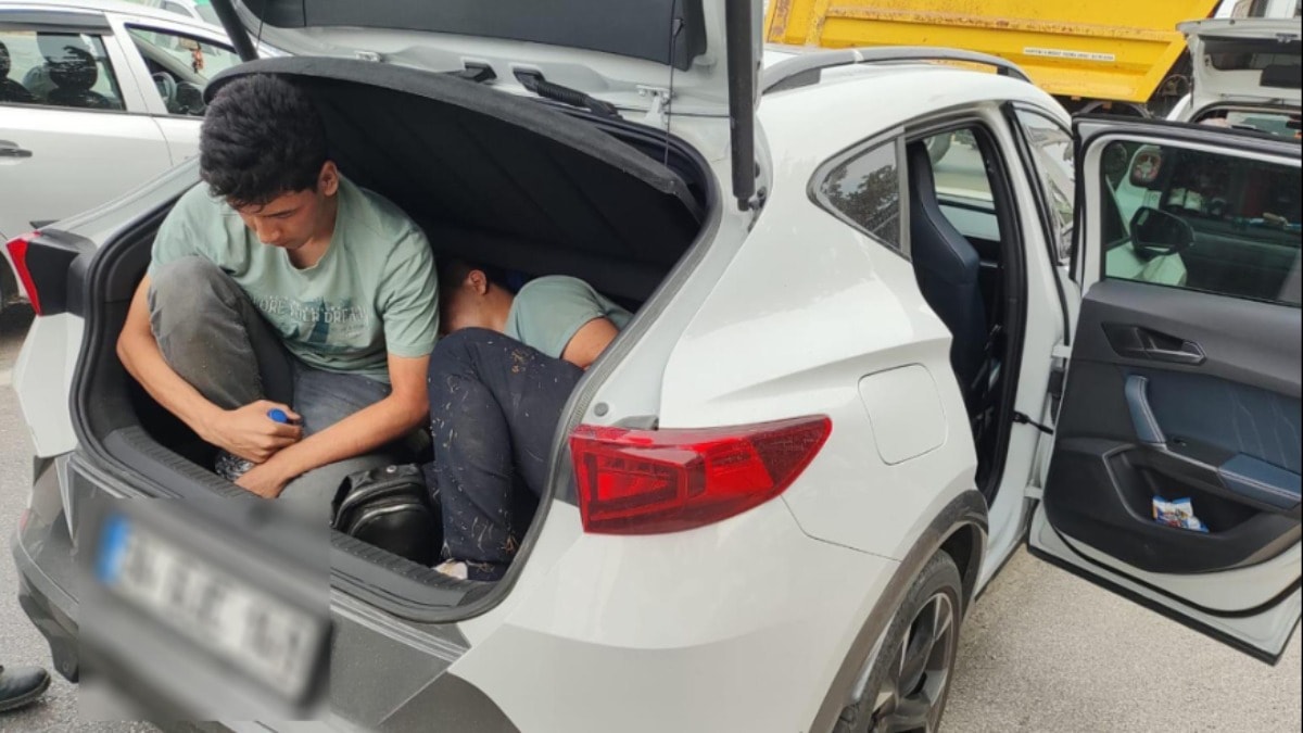 Kırklareli'nde 22 kaçak göçmen yakalandı