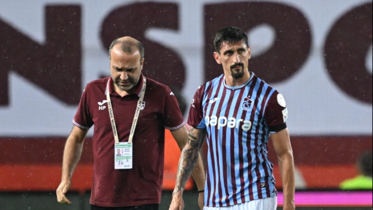 Trabzonspor'dan Stefan Savic'in sakatlığı ile ilgili açıklama