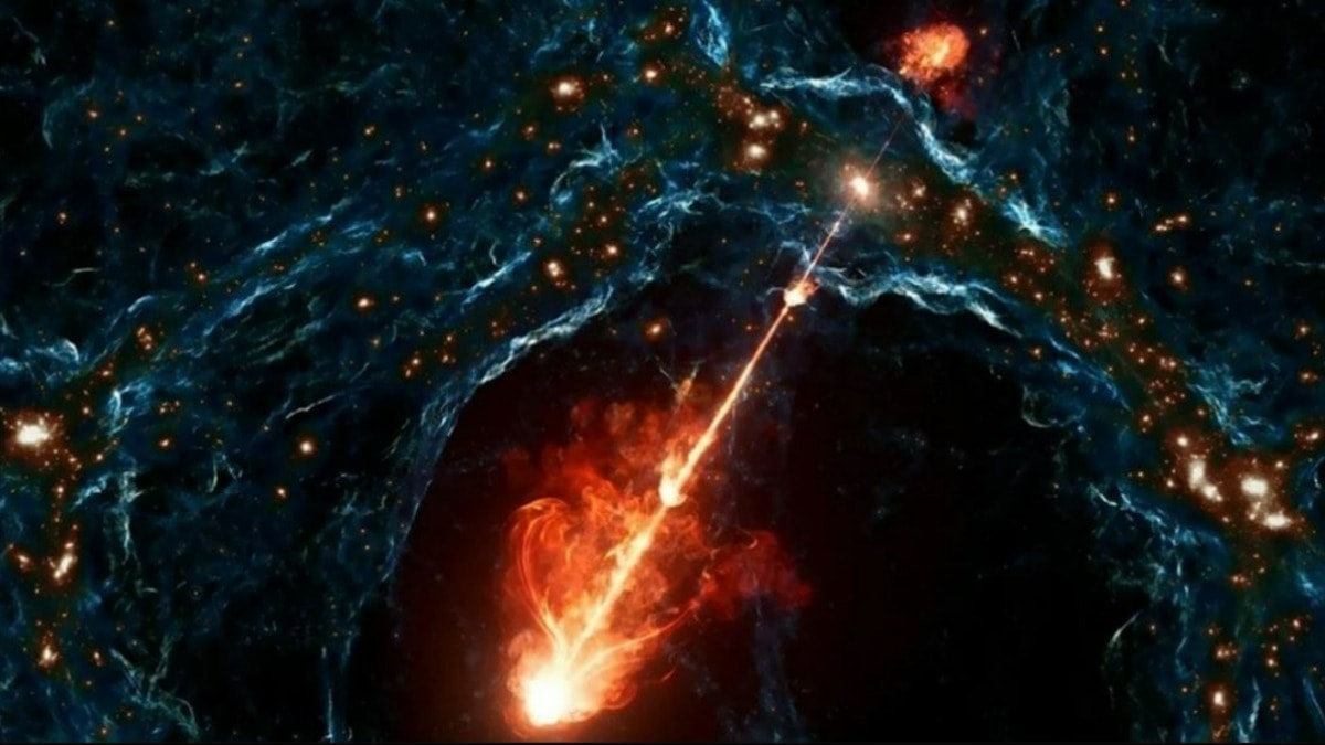 Evrenin en büyük kara delik jet çifti: 23 milyon ışık yılı uzunluğunda