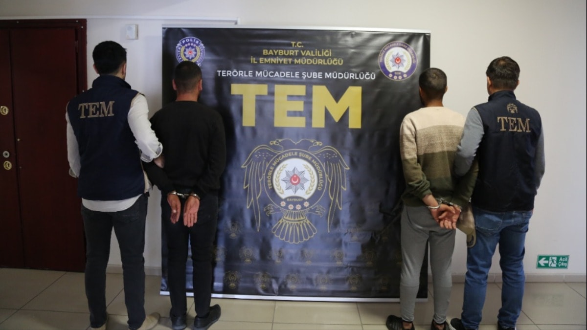 Bayburt’ta PKK/KCK operasyonu; 2 tutuklama