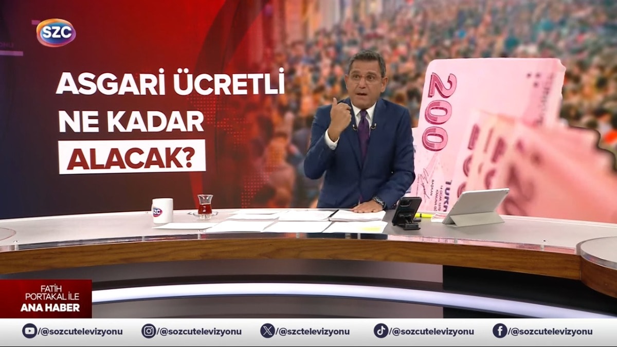 İşte AKP kulislerinde konuşulan asgari ücret zam oranı! Fatih Portakal rakamlarla açıkladı