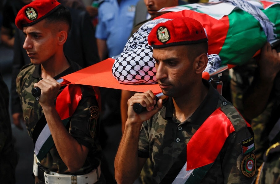 İsrail'in katlettiği Ayşenur için Filistin'de cenaze töreni