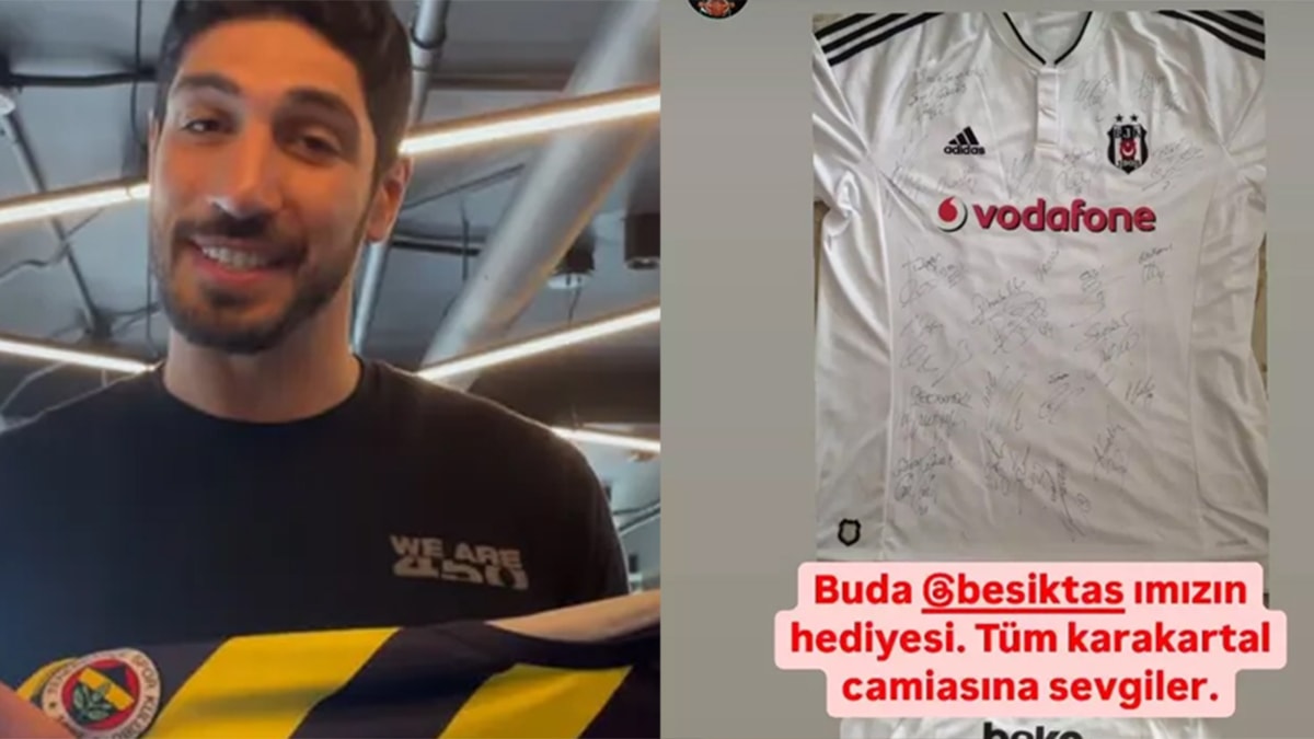 Kaçak FETÖ'cü Enes Kanter'in paylaşımları tepki çekti: Fenerbahçe ve Beşiktaş'tan açıklama