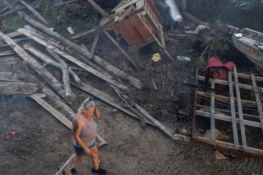 Helene onlarca can aldı, şimdi de Milton geliyor