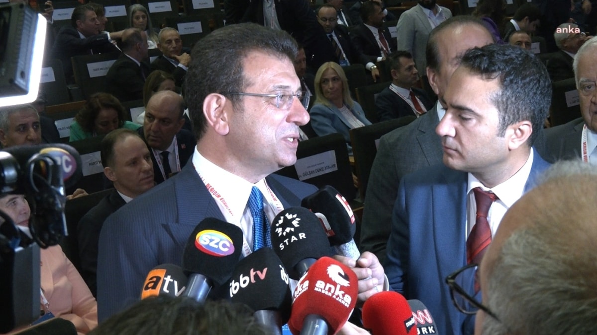 İmamoğlu'ndan cumhurbaşkanlığı adaylığı sorusuna yanıt