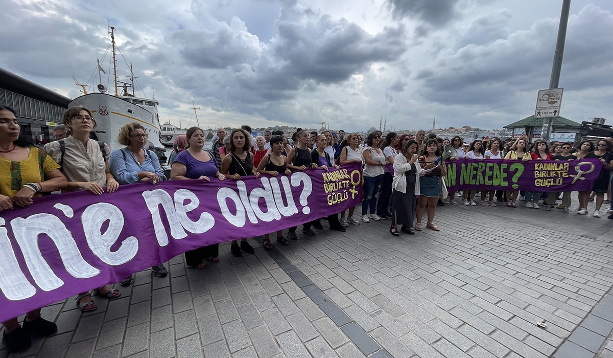 Kadınlar Narin Güran için yürüdü