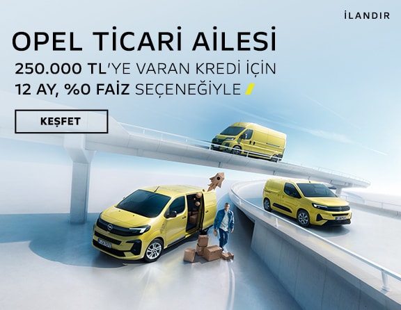 Opel LCV Mobil Manşet Adv 29 Mayıs'24