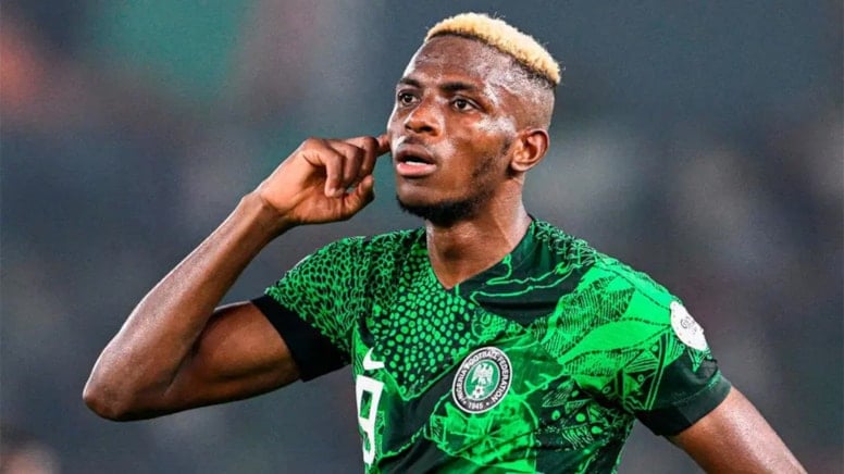 Osimhen, Nijerya'yı galibiyete taşıdı