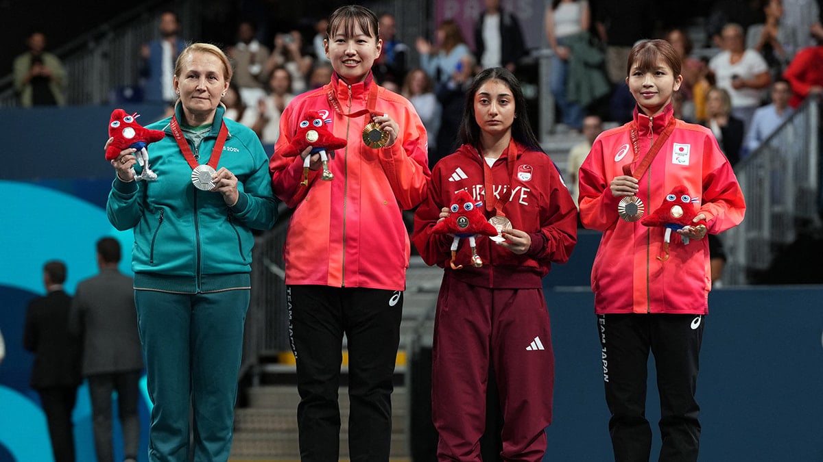 2024 Paralimpik Oyunları: Türkiye para masa tenisinde 4 madalya kazandı