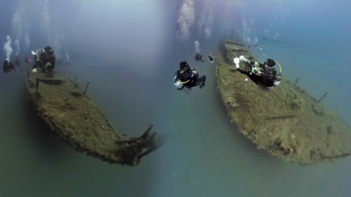 Saros Körfezi'nde gizemli batık keşfedildi