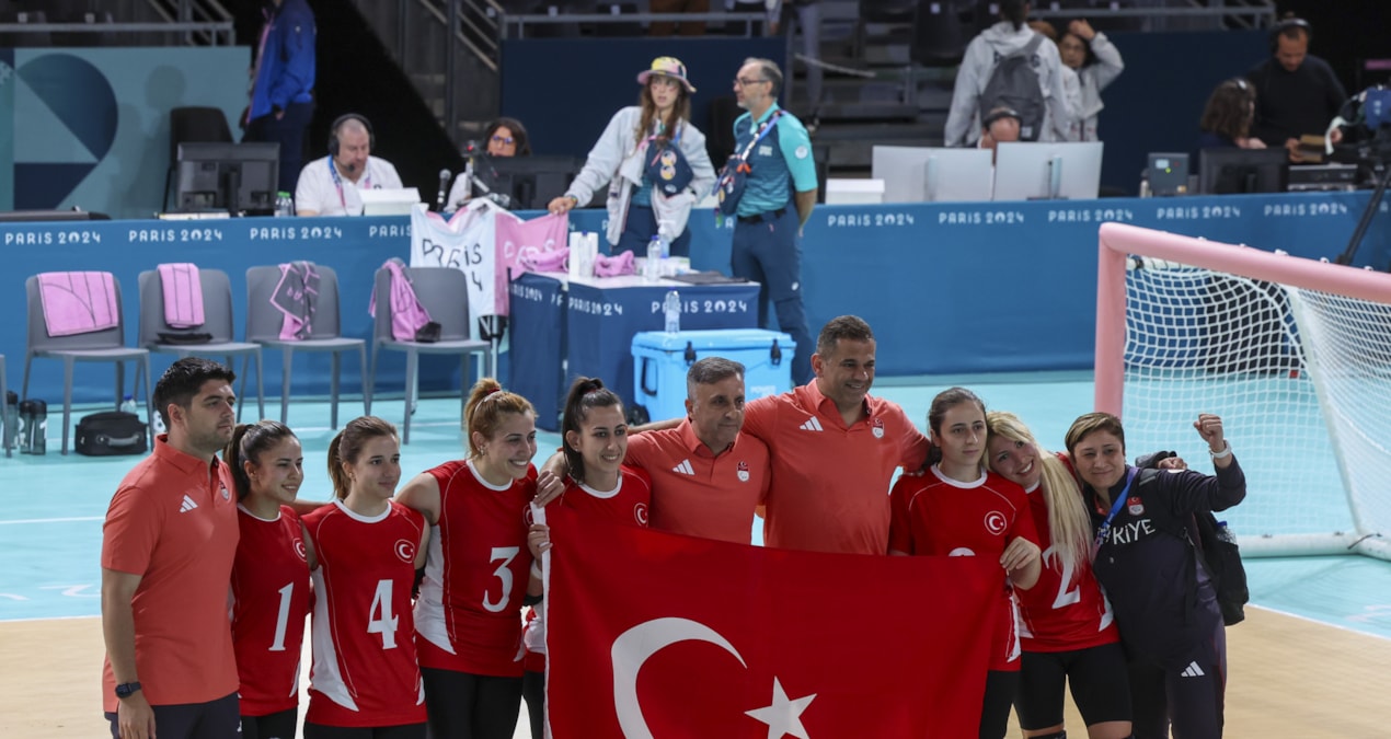 Golbol Kadın Milli Takımı Paris 2024 Paralimpik Oyunları'nda yarı finalde